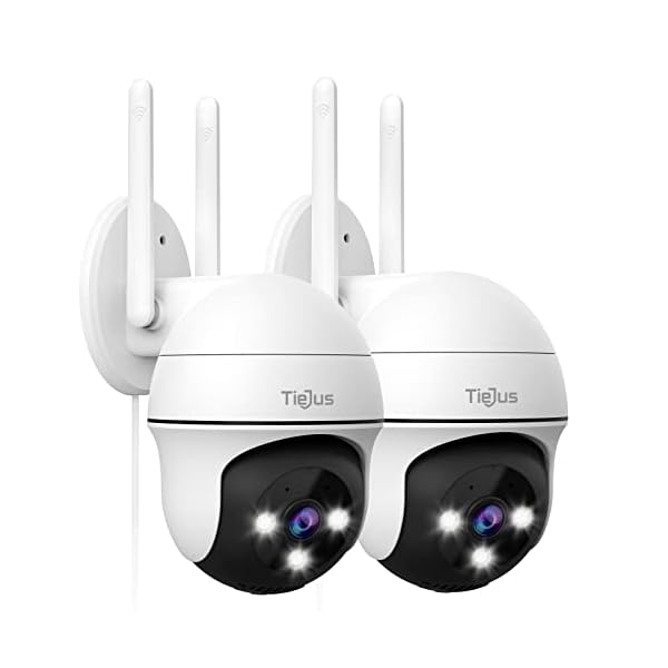 TIEJUS-Security-Camera-Outdoor-2Pack-360-PTZ-Wired-Cameras-for-Home-Security-2K-Dome-Surveillance-Camera-with-Auto-Human-Tracking-Siren-3MP-Color-Night-Vision-Work-with-Alexa TIEJUS-Security-Camera-Outdoor-2Pack-360-PTZ-Wired-Cameras-for-Home-Security-2K-Dome-Surveillance-Camera-with-Auto-Human-Tracking-Siren-3MP-Color-Night-Vision-Work-with-Alexa