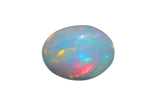 Opale éthiopienne véritable 12,3mm, pierre fine ovale pour bague et bijoux