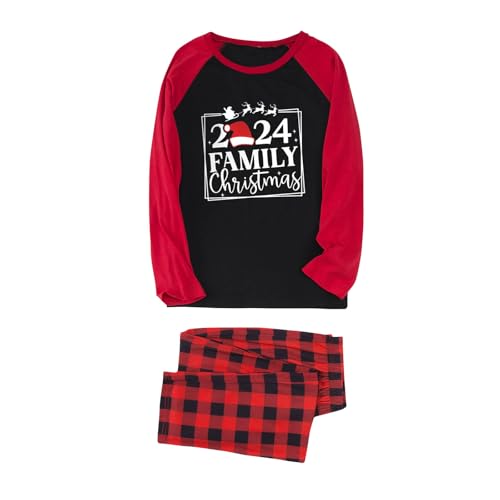 Kvture CHRISTMAS PJS FOR WOMEN Family Christmas Pajamas Matching Sets, Prime Pajamas Day Deals Today 2024, Christmas Pajamas For Family 2024 Plaid Pjs Matching Sets Xmas Holiday Pajamas Lounge Home Jammies Christmas Outfits thumb #1