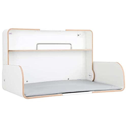 Almeria KawaQ - Cambiador plegable de pared (madera, incluye cambiador)