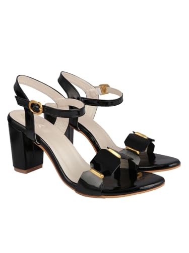 Shoetopia girls Girls-Heel-175 Black Heeled Sandal - 4 UK (Girls-Heel-175-Black) (B0CQK5K9KG) Amazon Price History, Amazon Price Tracker
