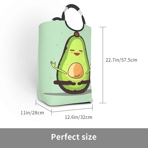 Panier à linge autonome avec poignées ergonomiques et pliables - 3