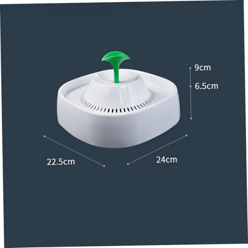 Fuente automática para agua de gato GANAZONO blanca miniatura 2
