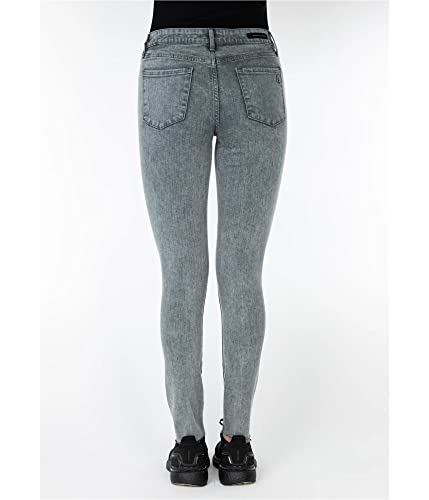 Articles of Society Womens Sarah Skinny Fit Jeans, Grey, 293