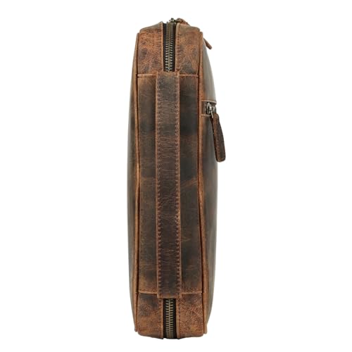 KomalC Handmade Leather Bible Cover