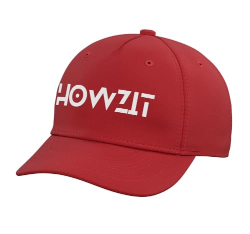 Howzit, South African, South Africa Adjustable Printed Baseball Hat, Red