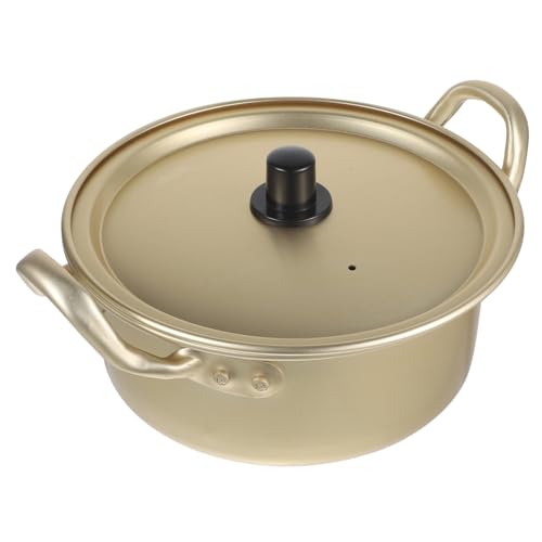 FUNOMOCYA Multi-function Heating Pot Aluminum Stew Pot Health Instant Noodle Noodles Bowls
