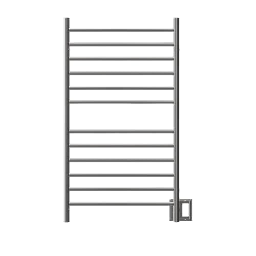 Amba RWHL-SP Radiant Large Hardwired + Plug-in Combo Straight 12 Bar Towel Warmer in Polished