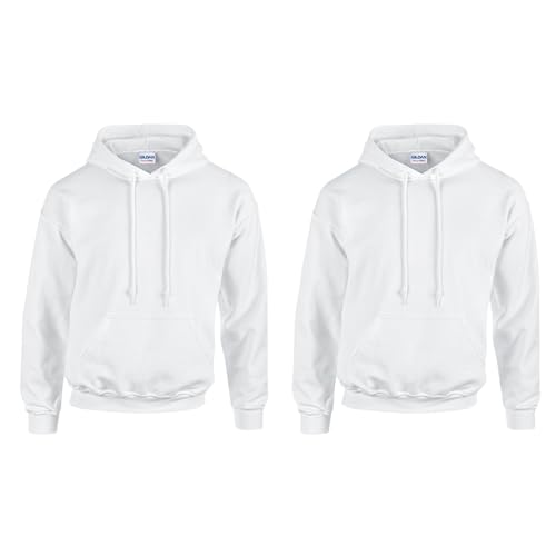Gildan 2er Herren Kapuzenpullover Heavy Blend Set Hoodie Sweat M L XL 2XL...