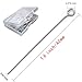 Hot 300 Pcs 1.6 Inch 304 Stainless Steel Open Eye Pins Headpins for Jewelry Necklace Making, (Silver)