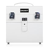 SHANY Color Matters - Nail Accessories Organizer and Makeup Train Case - White Lily