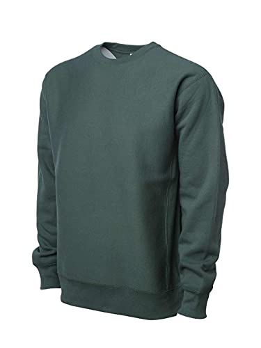 Independent Trading Co. Mens Legend Premium Heavyweight Cross-Grain Crewneck Sweatshirt