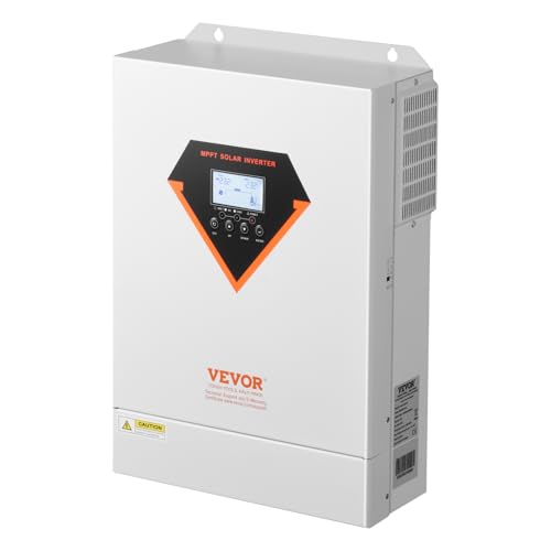 VEVOR 6000 W Inversor Solar Híbrido, Cargador Inversor...