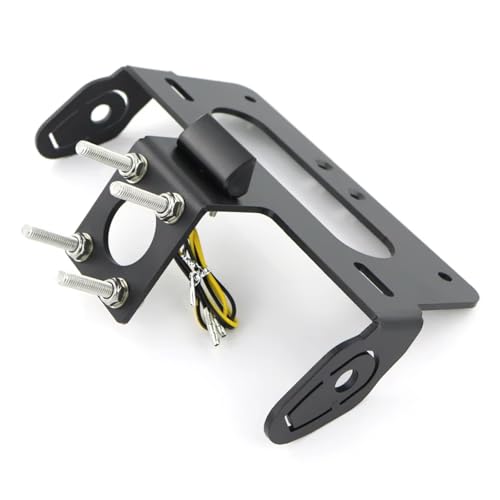 Support plaque immatriculation moto YZF-R6 kit elimination arriere - 2