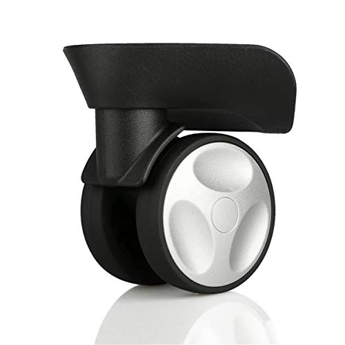 Luggage Wheel,Luggage Suitcase Wheels, 360 Degree Swivel Luggage Mute Wheel Suitcase Replacement Repair Wheels Parts Spinner (W172#)4