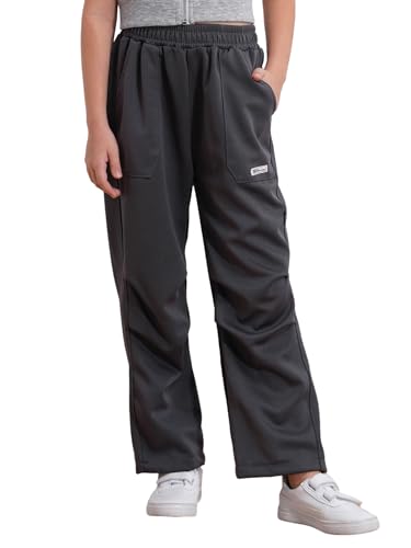 easyforever Kids Boys Girls Joggers Sweatpants Casual Cargo Pants Elastic Waist Athletic Workout Sports Dance Trousers2