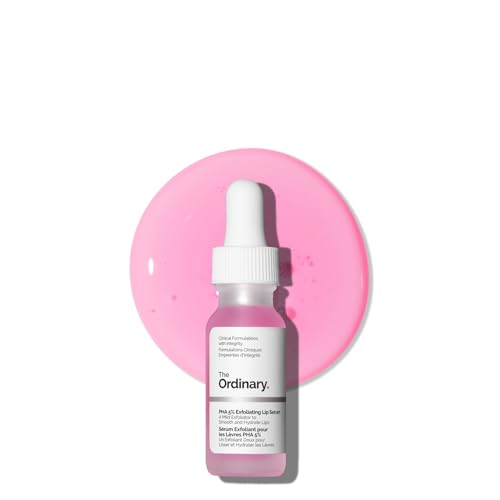 The Ordinary PHA 5% Exfoliating Lip Serum: Feuchtigkeitsspendendes über Nacht wirkendes Lippenpeeling, 15 ml