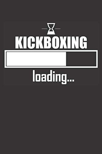 Kickboxing Loading: Small squared Notebook (6″ X 9″), 120 Pages