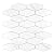 Avant Decor | Peel and Stick Kitchen Backsplash Tiles | Stone Composite Wave | Stick On Wall Tiles | Easy DIY Installation | 5” x 5” | Sample Tile