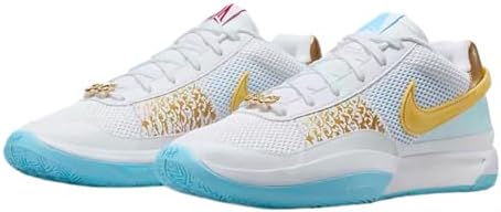 Nike Ja 1 Men's Basketball Shoes White/Metallic Gold FV1290-100 13