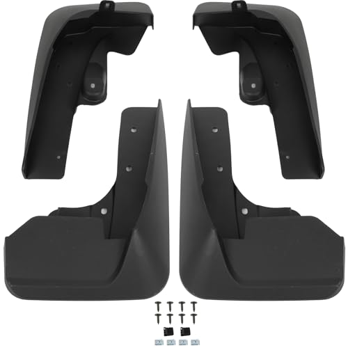 Image of ECCPP 4Pcs Mud Flaps Splash Guards Replacement for 2024-2024 for Nissan Pathfinder 3.5L Front & Rear Mud Guards