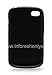 BlackBerry ACC-50877-301 Q10 Black Hard Shell Cover for Rim BlackBerry Q10- Retail Packaging - Black
