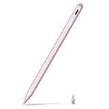 Metapen Penna A8 Compatibile con Apple iPad 2018-2026,Ricarica Rapida,Sensibile all'Inclinazione & Rifiuto del Palmo,Stylus Pen per ipad 11 A16/10/9/8/7,Pro 11/12.9,Air 3/4/5/M2/M3/M4,Mini 5/6 (Rosa)
