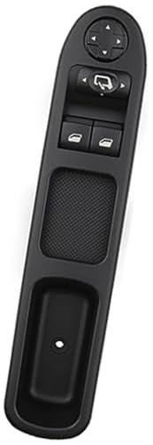 Commutateur de lève-vitre robuste pour Peugeot 207 Berline et SW 2006-2008