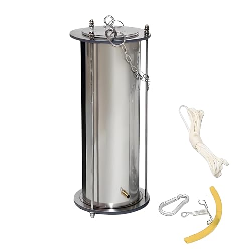 Système de prélèvement d'échantillons d'eau durable en acier inoxydable