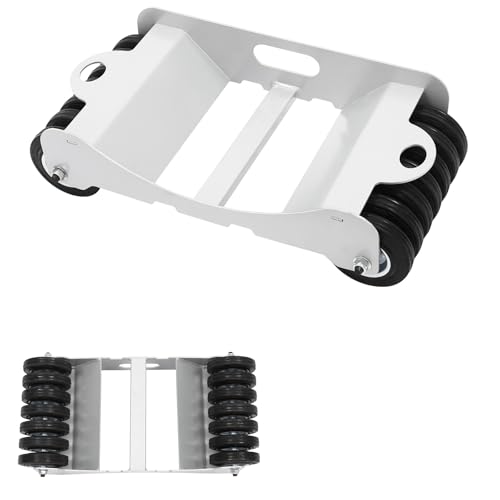 Ayuda de maniobra, carro portátil de neumáticos, ruedas giratorias, cambio de neumáticos, gato hidráulico, capacidad de carga de 4500 libras, fácil de mover un coche, ayuda a maniobrar coches con 16