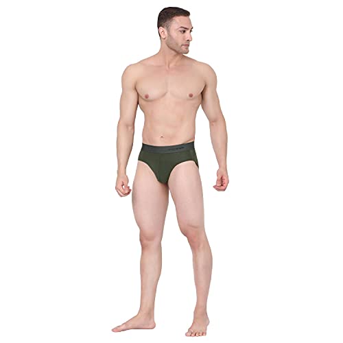 Image of Underjeans Men's Cotton Blend Regular Brief