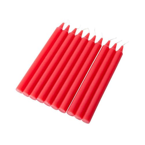 HOODANCOS 10pcs Emergency Candles Dripless and Smokeless for Home Decor and Outdoor Adventures for Dinners and Religious Ceremonies Wax
