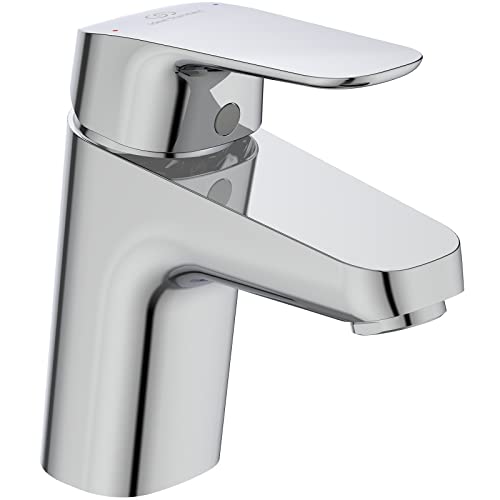 Ideal Standard - Ceraflex, Miscelatore monocomando per lavabo, Bocca di erogazione fissa, Cromato