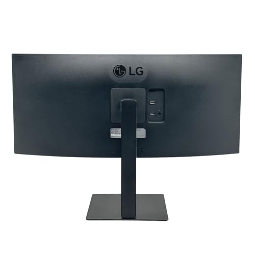 Image of LG UltraWide 34 Inch WQHD HDR 10 Curved Monitor, 120Hz 5ms, 3440 x 1440, Black, Reader Mode, 34U62TB-B, Tilt /Height /Swivel Stand, 2025 Model (Renewed)