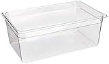 Material: Policarbonato García de Pou 113.41 Cubeta Gastronorm 1/1, 25 L, 20 cm, Transparente