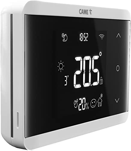 ALIMENTAZIONE DIRETTA DA RETE 230V - TELAIO DI COLORE BIANCO, SCHERMO NERO