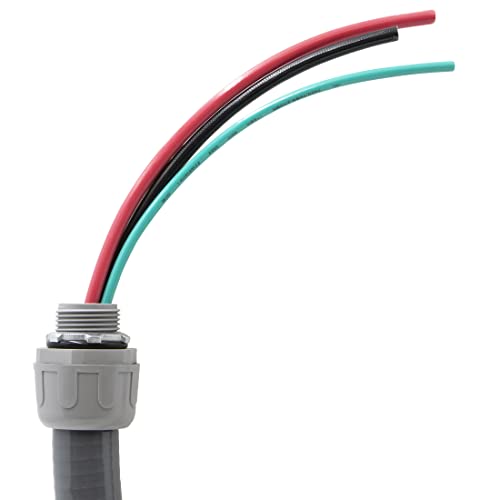 Cable de conducto de PVC anticaídas de tensión con conectores de 1,27 cm 6