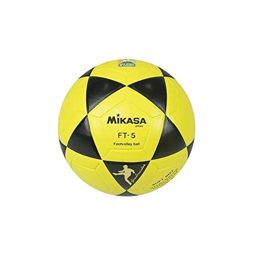 Mikasa Bola de Futevolei FT 5 Amarelo e Preto