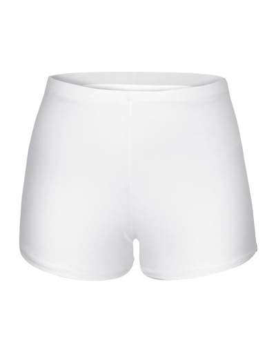 Image of Yonique Womens Swim Shorts Solid Tankini Bottoms Swimsuit Bottoms(Available in Plus)