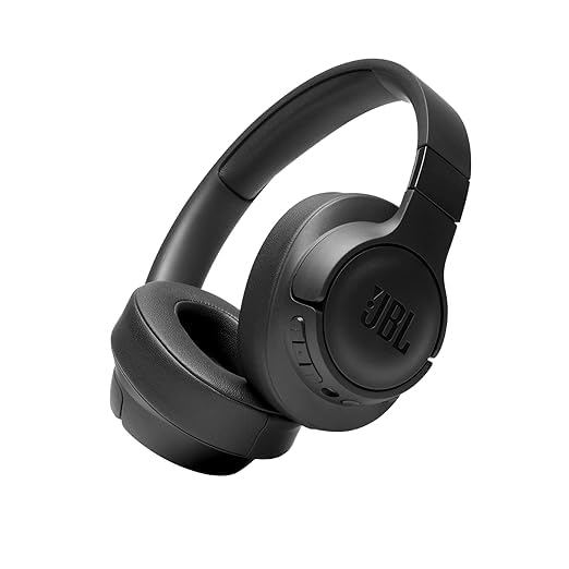 Image of JBL Tune 760NC, Wireless Over Ear Active Noise Cancellation Headphones with Mic, Upto 50 Hours Playtime, Multi-Device Connectivity, Pure Bass, (Black) (Pack of 4)