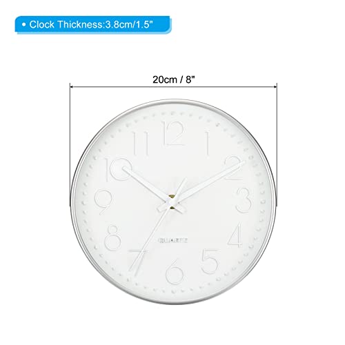 Horloge murale sans bruit PATIKIL pour éliminer les distractions du quotidien - 3
