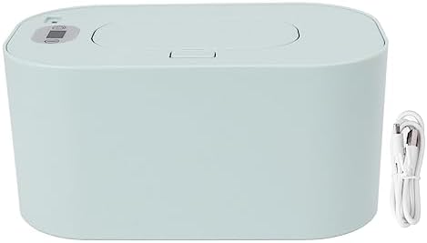 RiToEasysports Baby Wipe Warmer USB with Adjustable Temperature Five Modes for Infant Care Portable Heating Dispenser (Green) - 5