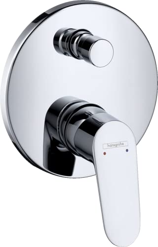 hansgrohe Focus Set de finition pour mitigeur bain/douche encastré, chromé, 31945000