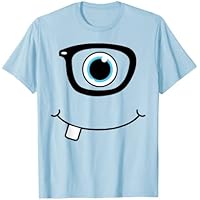 Lindo monstruo cara nerd friki disfraz fiesta de cumpleaños