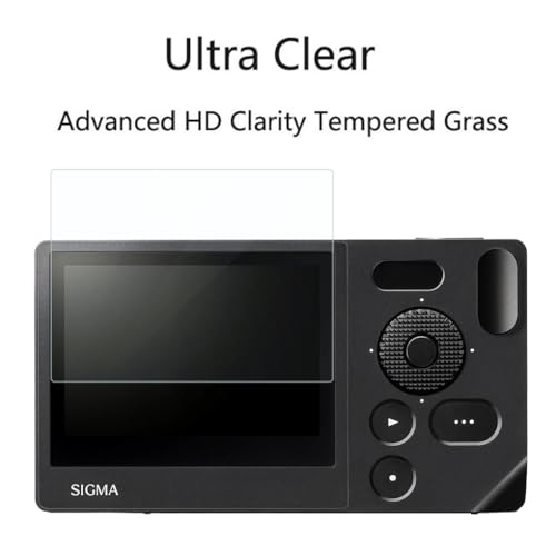 Protector de pantalla Sigma BF cristal templado compatible con cámaras digitales 5