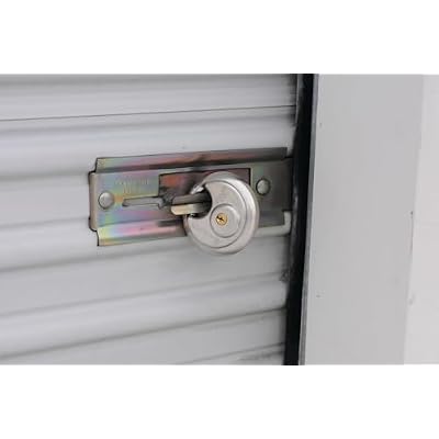 BRINKS 70mm Heavy Duty Discus Padlock Chrome Plated Security Lock for Storage Shed, Garage, Lockers, Toolboxes, Construction Site Storage and More
