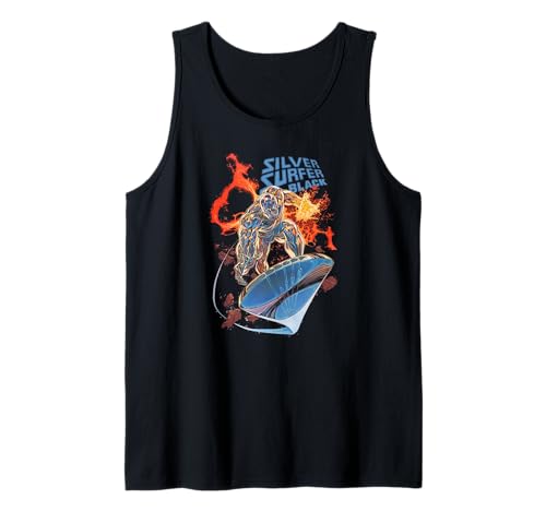Marvel Silver Surfer Black #1 débardeur idéal pour l'été et le sport