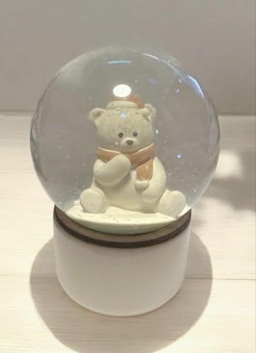 3COINS クリスマスくま スノードーム