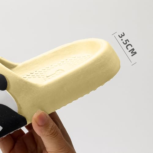 Panda Slippers - Cute Cartoon Indoor Outdoor Wear for Couples - EVA Bathroom Slippers3