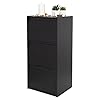 Iris Ohyama, Meuble avec Portes & etagère, Meuble de Rangement/Etagère de Rangement, Design & Moderne, Solide, Modulable, Bureau,Chambre,Salon – Module Shelf – MDB-3D – Chêne Noir